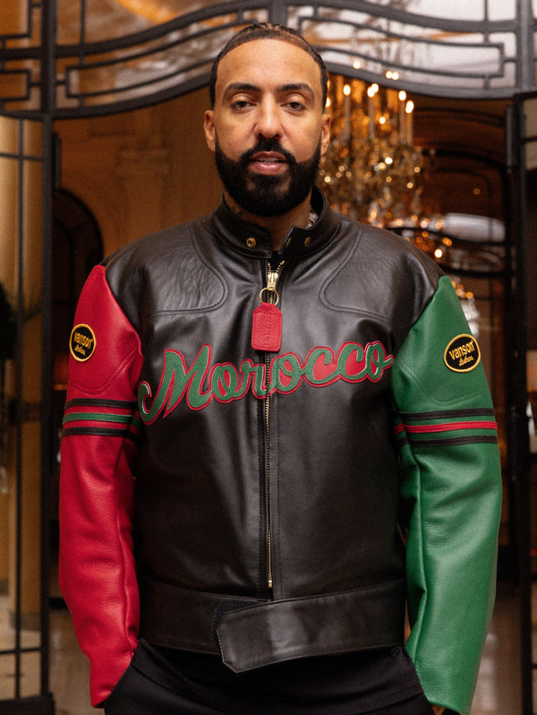 VANSON LEATHERS MANX JACKET | FRENCH MONTANA COLLABORATION (4-12 WEEKS PRODUCTION TIME)