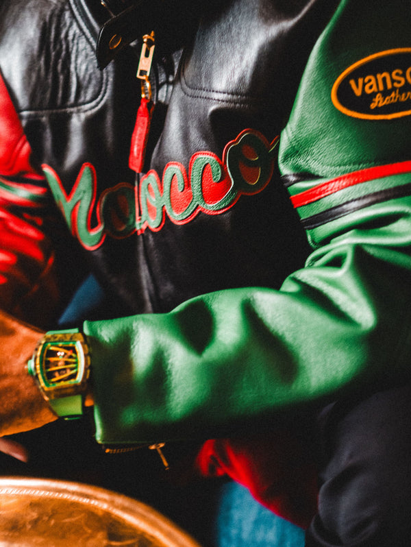 VANSON LEATHERS MANX JACKET | FRENCH MONTANA COLLABORATION (4-12 WEEKS PRODUCTION TIME)