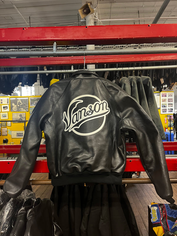 VANSON LEATHERS | NEW YORK BOMBER JACKET | 4-12 WEEKS PRODUCTION